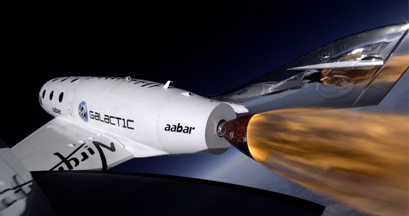 Illustration for article titled Beautiful footage of SpaceShipTwo's latest supersonic test flight